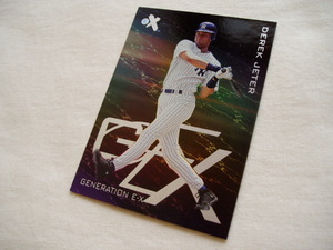 デレク・ジーター【Derek Jeter】①◆FLEER SKYBOX 2000 ニューヨークヤンキース キラカード ☆2