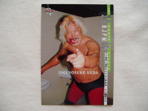 上田馬之助◆BBM2002新日本プロレス30周年記念カード まだら狼 金狼 RE