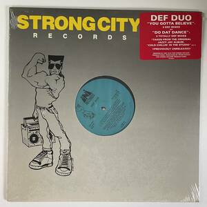 Def Duo - You Gotta Believe / Do Dat Dance 未開封