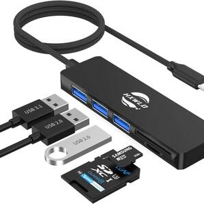 USB C ハブ アダプタ 5-in-1ドッキングステーション USBハブ Type-C 変換アダプタ