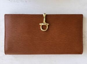 Vintage Saks Fifth Avenue leather wallet レザー財布 made in Italy