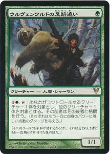 MTG　ウルヴェンワルドの足跡追い　在庫日3枚まで　アヴァシンの帰還　AVR　★他多数出品中