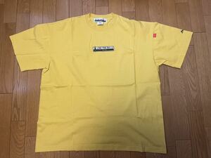 HEAD GOONIE ヘッドグーニー イエロー LONE PINE MALLS ドク エメットブラウン バックトゥザフューチャー Tシャツ サイズ XL