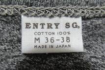 ENTRY SG/エントリーエスジー◎Tシャツ 5分袖 REMEDY レメディ グラファイト 吊り編み ダブリンイラストレイテッド_画像5