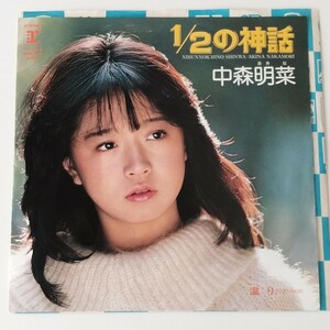 【FC申し込み書付/7inch】中森明菜 1/2の神話(L-1660)温り(ぬくもり)/大沢誉志幸/AKINA NAKAMORI/1983年EP