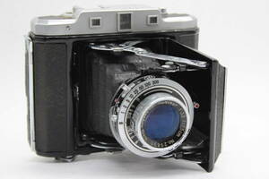 【訳あり品】 セミレオタックス Semi Leotax Kominar 7.5cm F3.5 蛇腹カメラ C7968