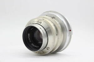 [ returned goods guarantee ]a- gas Argus c-four Coated Cintar 50mm F2.8 lens C7989