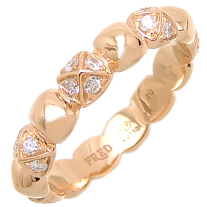 [ Ginza shop ]FRED Fred #49 bread du Hsu kru Celeb ration ring * ring 750 pink gold 9 number lady's DH73751