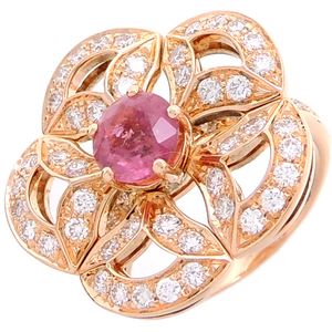 [Ginza Store] Bvlgari Bulgali Diva Dream Dream Pink Tol Marine Ring / Ring 750 Розовое золото 11,5 дамы DH75216