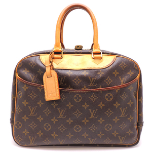 ［飯能本店］LOUIS VUITTON LV ルイ・ヴィトン ドーヴィル (ボーリングヴァニティ)※鍵無し M47270(旧型) ハンドバッグ モノグラム DH76333