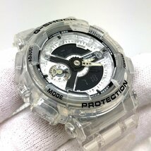 極美品 G-SHOCK ジーショック CASIO カシオ 腕時計 GMA-S114RX-7AJR 40周年記念 アナデジ スケルトン 【ITFY3EPDKPVR】_画像4