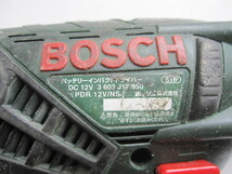  BOSCH インパクトドライバー 12V 充電器付き 動作確認済み_画像5