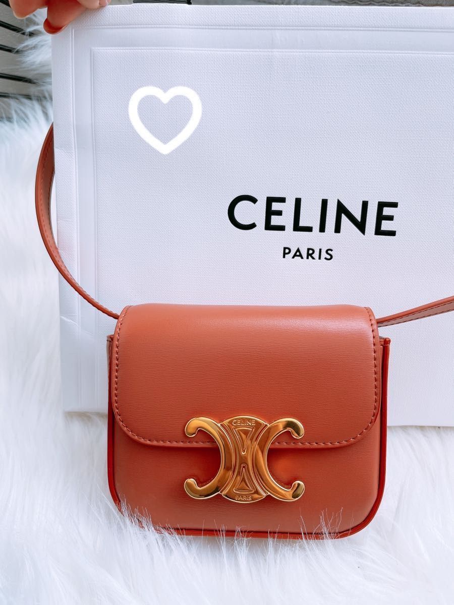 早い者勝ち CELINE セリーヌ ミニバーティカルカバ トリオンフ