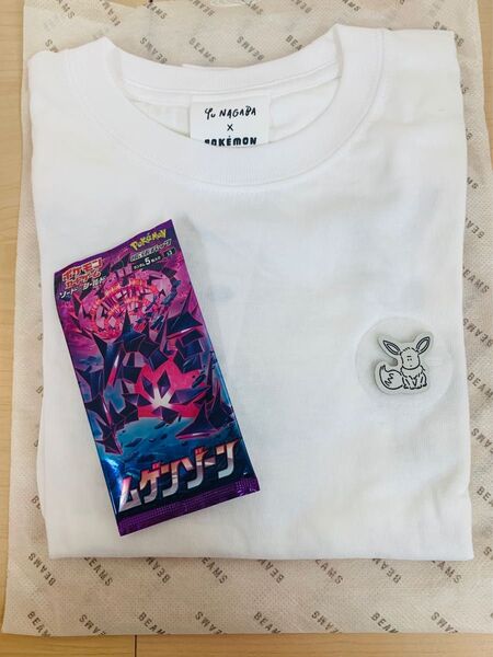 【KIDS】 YU NAGABA x ポケモンカード for BEAMS コラボ Tシャツ