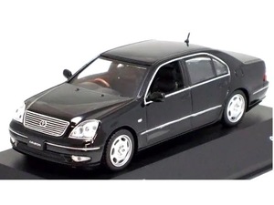 ■即決 京商 Jコレクション 1/43【トヨタ セルシオ 2001 (グロスブラック) JC05061BK　限定品