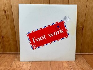 【中古LP】 Foot work 後藤 悟 with タランチュラ a13841　CIF691