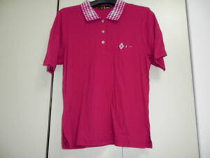  Esse do Paris s(ESSEE PARIS)* polo-shirt with short sleeves * beautiful color * made in Japan * new goods 