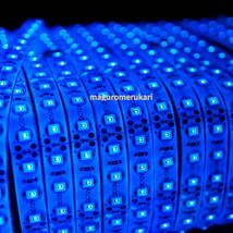 ５ｍ ６００連 LEDテープライト 高輝度ブルー 青 間接照明 DIY 12V防水 アンダーネオン イルミネーション カスタム LEDライト VIPカー に♪_画像6