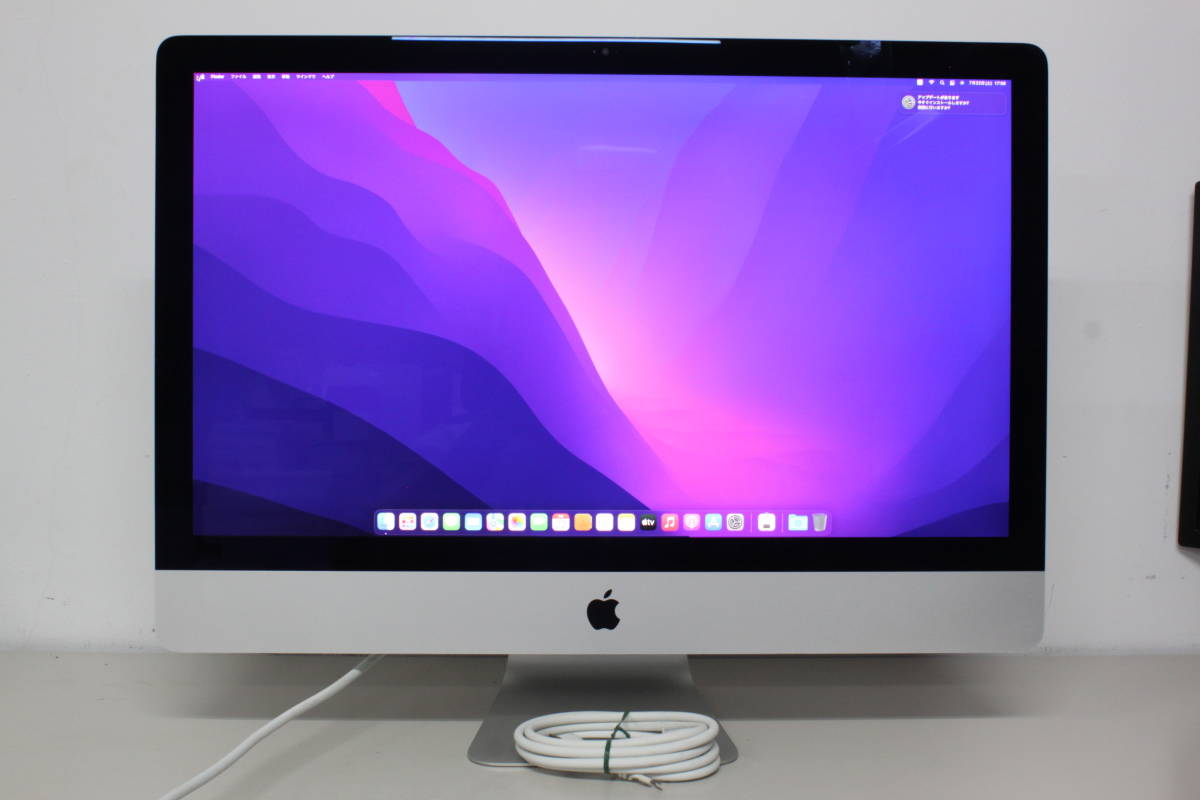 Apple iMac 27インチ Retina 5Kディスプレイモデル MK472J/A