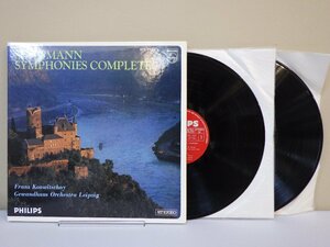 LP レコード 2枚組 Franz Konwitschny フランツ コンヴィチュニー Schumann シューマン SYMPHONIES COMPLETE 交響曲全曲 【E-】 M3174W