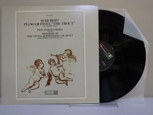 LP レコード Wiener Konzerthaus streicherquartett ウィーン コンツェルトハウス四重奏団員 シューベルト ピアノ五重奏曲 【E-】 M3146E