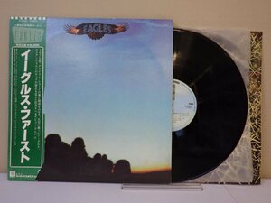 LP レコード 帯 EAGLES イーグルス First ファースト 【E-】 M3088X