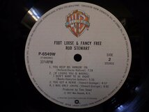 LP レコード ROD STEWART ロッド スチュワード Foot Loose & Fancy Free フット ルース & ファンシー フリー 【E+】 M3080X_画像4