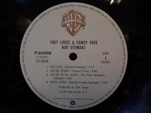 LP レコード ROD STEWART ロッド スチュワード Foot Loose & Fancy Free フット ルース & ファンシー フリー 【E+】 M3080X_画像3