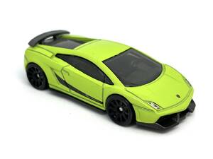 ホットウィール Lamborghini Gallardo LP 570-4 Superleggera ライトグリーン ルース品