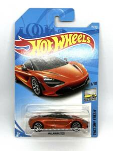 ホットウィール McLaren 720S オレンジメタリック