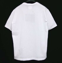 新品★Dsquared2 ディースクエアード★メンズ CLICK LEAF BOX TEE★クラッシュ ダメージ★Tシャツ★ホワイト★M★イタリア製_画像2