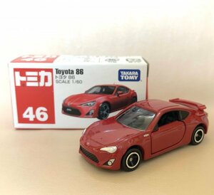 トミカ　トヨタ　86　No.46　2012　ミニカー　TOMICA　同梱可 TOYOTA 86 (Emark_aka)