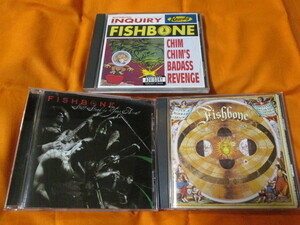 ♪♪♪ フィッシュボーン Fishbone のＣＤ 3枚セット ♪♪♪