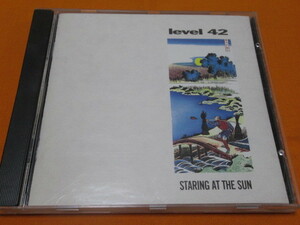 ♪♪♪ レヴェル42 LEVEL 42 『 Staring At The Sun 』 輸入盤 ♪♪♪