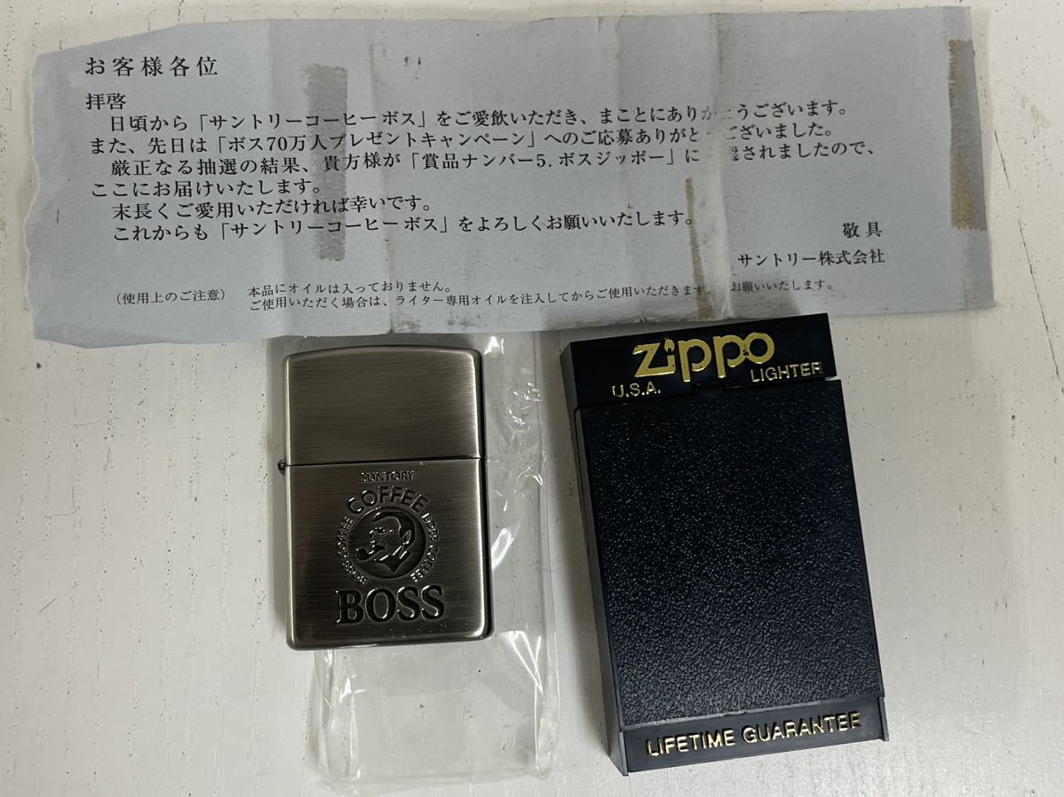 2023年最新】ヤフオク! -zippo 未使用 boss(アンティーク