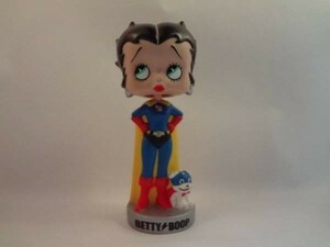 BETTY BOOP WACKYWOBBLER 　ベティフィギュアスーパーマン