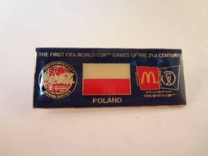 ワールドカップ コーラ マクドナルド ピンバッジ ポーランド