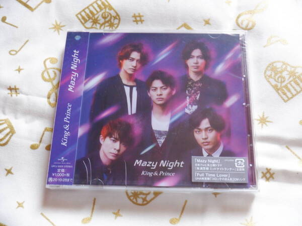 C6 King&Prince キンプリシングル『Mazy Night(通常盤)』~未開封