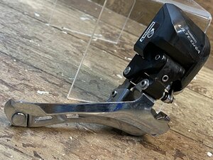 GV112 シマノ SHIMANO アルテグラ ULTEGRA FD-6870 フロントディレイラー Di2 電動 直付 ※動作不良の為ジャンク