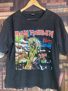 IRON MAIDEN (アイアン・メイデン) 半袖 Tシャツ ブラック killers