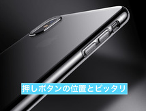 iPhone 11 ケース スマホケース 透明 薄型 軽量 無線充電可能 クリアケース ソフト TPU ストラップ対応 匿名配送_画像5