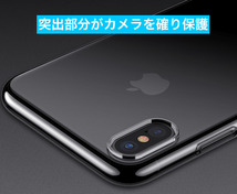 iPhone 11 ケース スマホケース 透明 薄型 軽量 無線充電可能 クリアケース ソフト TPU ストラップ対応 匿名配送_画像2