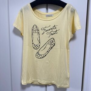 earth music&ecology シューズプリントTシャツ