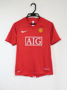 マンチェスター・ユナイテッド 06-08 ホーム ユニフォーム ジュニアL 160cm ナイキ NIKE Manchester United サッカー シャツ