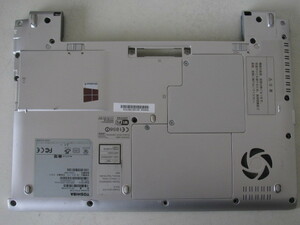 Dynabook RX3 R700 R730 R731 R732 R800 R900用ボトムケース（底面カバー）DVDドライブ有りモデル用 シャンパンゴールド 送料185円～