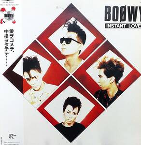 匿名・送料無料！　BOOWY/ボウイ　LP　「INSTANT LOVE　インスタント・ラブ」