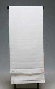  japanese silk silk piece . white long kimono-like garment ground cloth summer thing 2