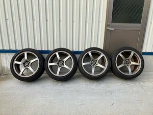 新N管理73312 RX-8 SE3P タイプE】★ 鍛造 FORGED プロドライブ GC-05F 18インチ ホイール タイヤ付4本 ★ 8.5J +34 9.5J +44 5H