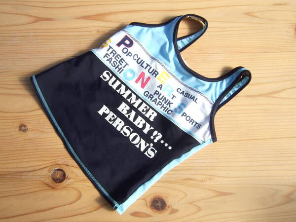 *美品!PERSONSセパレート水着150センチトップスのみ1点*