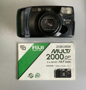 【動作OK・説明書付】富士フイルム　FUJI ZOOM CARDIA MULTI 2000OP